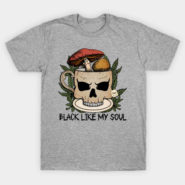 Give me Coffee or Give me Death T-Shirt by Mad Panda